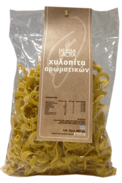 Pasta with aromatics and spices